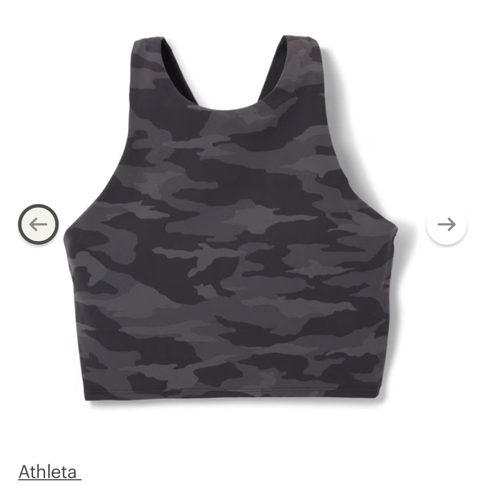 ATHLETA Conscious Printed Crop Tank